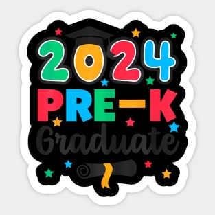 Class 2024 Pre-K Graduate Preschool Graduation Kids Summer Sticker